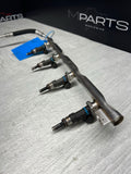 08-13 BMW E90 E92 E93 M3 V8 S65 Fuel Rail Rails + Injector Injectors