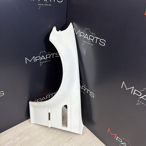 01-06 BMW E46 M3 Driver Left Fender Alpine White *Notes*