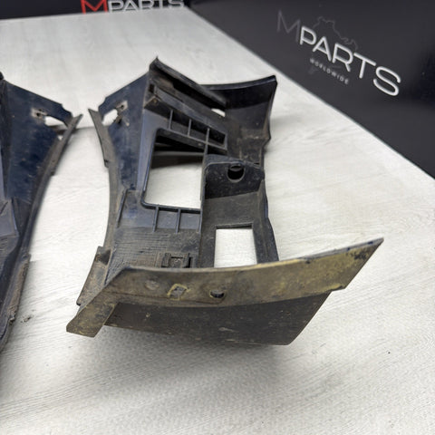 01-06 BMW E46 M3 FRONT BUMPER COVER GUARDS BRACKETS 2695247