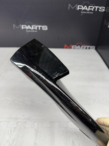 OEM BMW 21-26 G80 G82 G83 M3 M4 Front Bumper Lower Moldings Trims Gloss Black