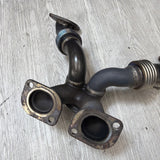 12-18 OEM BMW F10 F06 F12 F13 F85 M5 M6 Engine S63 Exhaust Manifold 1 4 6 7 Cyl