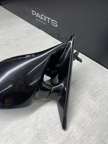 95-99 BMW E36 M3 Sedan Side Mirror Left Driver Cosmos Black