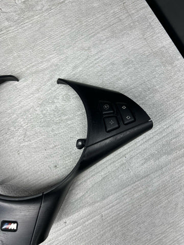 BMW E60 E63 E64 M5 M6 STEERING WHEEL TRIM OEM