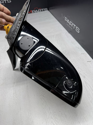 15-20 BMW F82 F83 M4 LEFT MIRROR / CAMERA / NO LANE ASSIST / SAPPHIRE BLACK