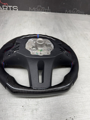 BMW G80 G82 G83 M3 M4 20-23 OHC Carbon fiber Steering Wheel Tri Stitched