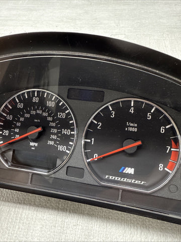1998-2000 BMW Z3M Roadster S52 Instrument Gauge Cluster Panel Speedo MPH OEM