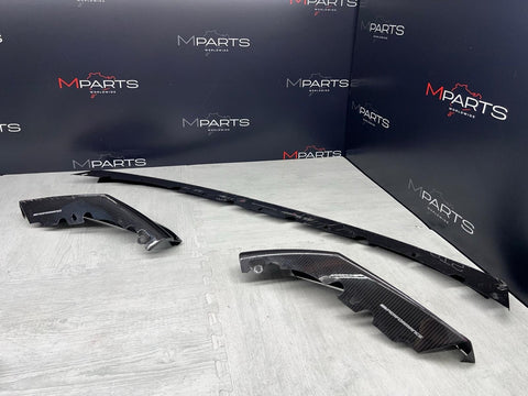 Carbon Fiber M Performance Front Bumper Lip 21-26 BMW G80 G82 G83 M3 M4 *Cracked