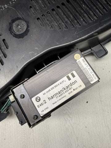 01-06 BMW E46 M3 330i 328i Coupe Rear Harman Kardon Subwoofer Speaker OEM