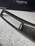 15-20 BMW F83 M4 Carbon Fiber Interior Dash Dashboard Trim Set OEM