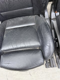 01-06 BMW E46 M3 Convertible Interior Front Heated Seats Black