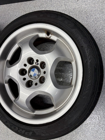 BMW E36 M3 17” STYLE 23M COUNTOR ALLOY WHEELS RIMS 17x7.5 17x8.5 3611-2227895