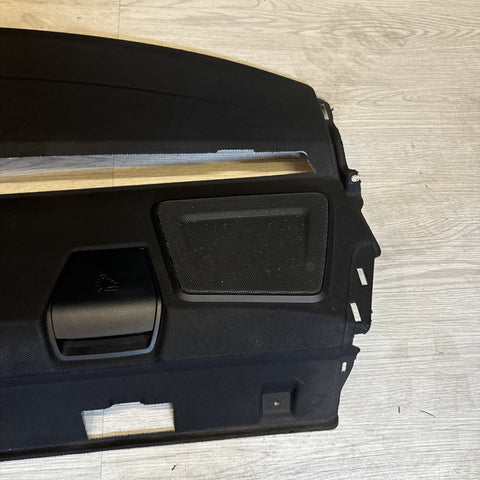 15-18 BMW F80 M3 SEDAN 4DR REAR WINDOW DECK SHELF COVER TRIM SUNSHADE OPTION