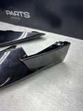 21-25 BMW G80 G82 G83 M3 M4 OEM Gloss Black Front Bumper Corner Splitters