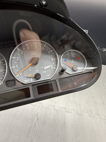 2001-2006 BMW E46 M3 Instrument Cluster Speedometer Spedometer SMG