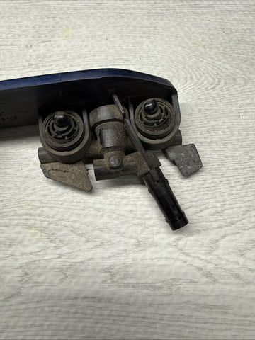 01-06 BMW E46 M3 Headlight Washer Jet Cover Right OEM 8256180 Mystic Blue