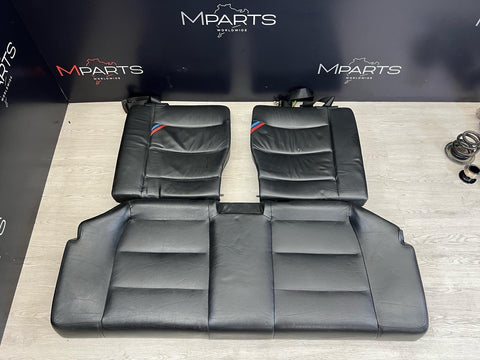 95-99 BMW E36 M3 Coupe Rear Bench + Folding Backrest Back Rest Seats Black