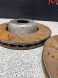 06-10 BMW E60 E63 E64 M5 M6 FRONT BRAKES DISCS ROTORS