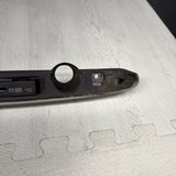01-06 BMW E46 M3 Convertible Trunk Lid Grip Key Deck Handle Titan Silver