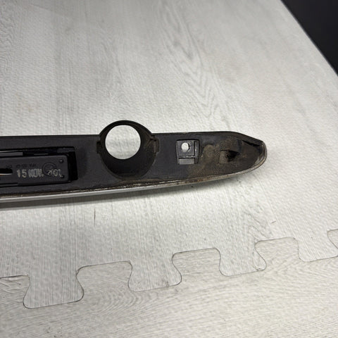 01-06 BMW E46 M3 Convertible Trunk Lid Grip Key Deck Handle Titan Silver