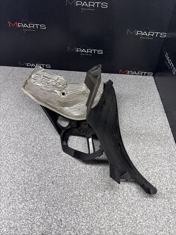 17-25 OEM Porsche 718 982 Rear Left Bumper Heat Shield Support Bracket *Cracks