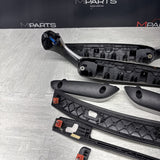 01-06 BMW E46 M3 Convertible Interior Armrests Trim Set Brushed Aluminum *Notes*