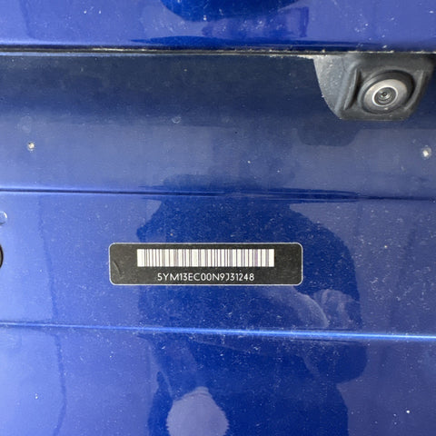 OEM BMW G01 F97 X3 X3M Rear Tailgate Liftgate Trunk Roof Blue *Local Only*