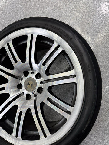 01-06 BMW E46 M3 Factory Rear 19x9.5 Double Spoke Alloy Style 67 Wheel 19” OEM