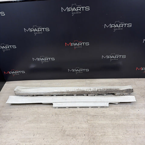 15-20 BMW F82 F83 M4 Original Rocker Panels Side Skirts Alpine White *Notes*