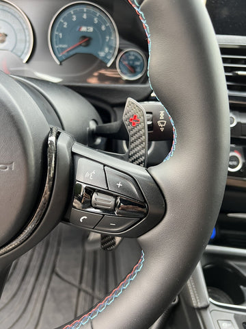 Carbon Fiber BMW F80 F82 F83 F90 G02 G20 G80 G82 G83 M3 M4 M5 M6 Paddle Shifters