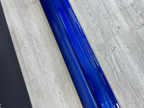 BMW 18-24 X3 X3M F97 G01 Left Side Skirt Rocker Panel Molding Marina Bay Blue