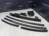 08-13 BMW E92 E93 M3 Interior Trim Set Dash Door Cards Gloss Carbon Fiber