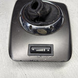 01-06 BMW E46 M3 Center Dome SMG Shift Plate Titan Shadow Grey