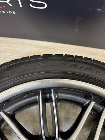 BMW E39 M5 18” STYLE 65 ALLOY WHEEL CHROME SHADOW FRONT RIM