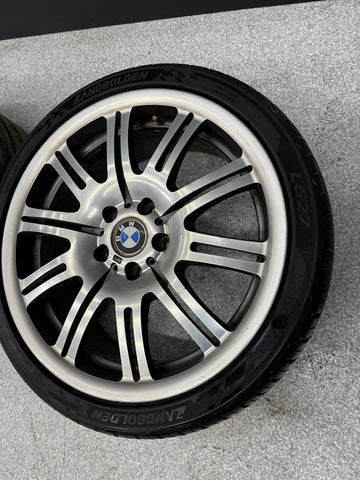 OEM BMW 01-06 E46 M3 19” Style 67 Wheels Rims Staggered Set