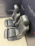 OEM BMW E92 M3 08-13 COUPE POWER FRONT SEATS BLACK NOVILLO LEATHER *NOTES*