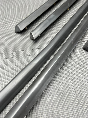 BMW E36 Sedan 3 Series Side Door Panel Moulding Trim Set With Clips 5pcs