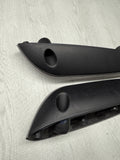 01-06 BMW E46 M3 Convertible Rear Armrest Armrests Black Silver Genuine 7585278