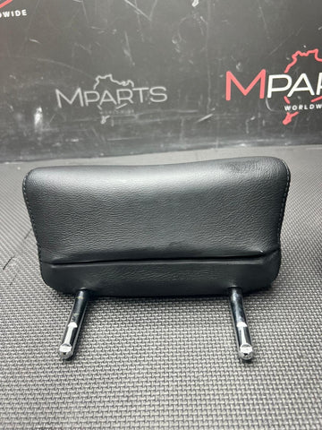 2001-2006 BMW E46 M3 Coup Rear Seat Headrests Black Leather OEM