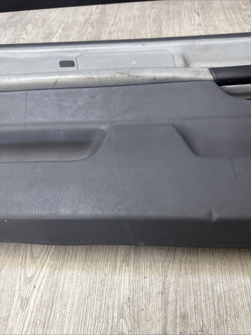 BMW E36 M3 95-99 Coupe Front Left Driver Door Card Panel Dove Grey Gray Vaders