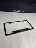 LICENSE PLATE FRAME BRACKET MOUNT HOLDER CHROME OEM BMW
