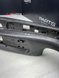 01-06 BMW E46 330ci ZHP M3 Black Cube/Black Door Trim Armrests Front