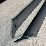 98-02 BMW Z3 M Roadster Front Interior A- Pillar Column Covers Trim Gray