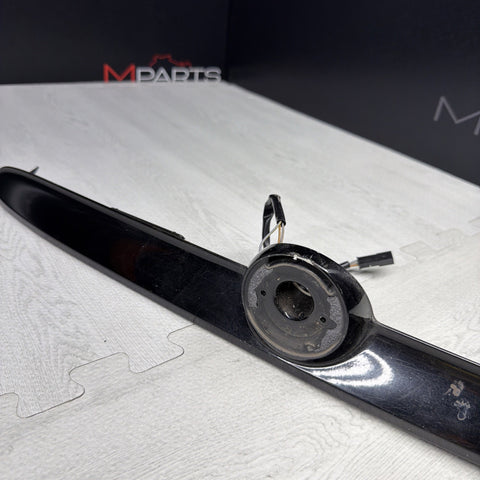01-06 BMW E46 M3 Convertible Trunk Lid Grip Key Deck Handle Carbon Black