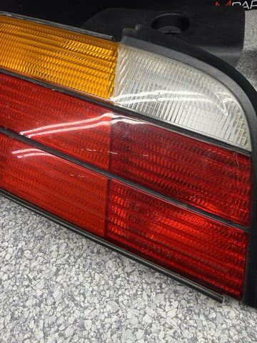 92-99 BMW E36 325 328 M3 Coupe Amber Rear Tail Lights OEM