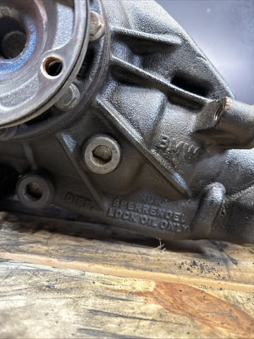 BMW 08-13 E90 E92 E93 M3 MANUAL REAR DIFFERENTIAL CARRIER LSD 3.85 2283005