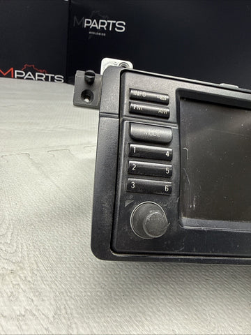 BMW 01-06 E46 M3 GPS NAVIGATION DISPLAY UNIT SCREEN 65526934410 OEM *PIXELS