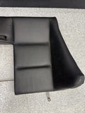 BMW 01-06 E46 M3 Convertible Rear Seat Back Rest Cushion Black Leather Backrest