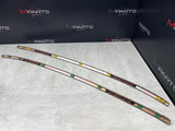 BMW E46 330CI M3 325CI Roof Rails Moldings Trims Imola Red Pair Coupe OEM