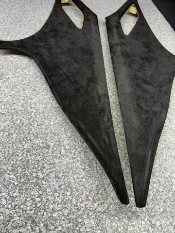 00-03 BMW E39 M5 Rear C-Pillar Column Alcantara / Suede C Pillar Trim Covers