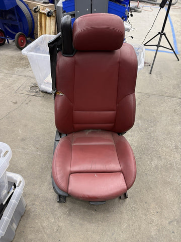 01-06 BMW E46 M3 Convertible Front Right Passenger Heated Seat Imola Red